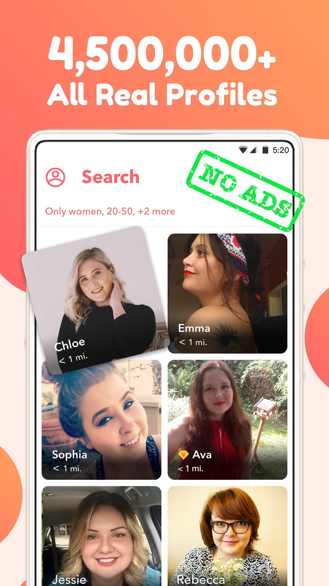 Curvy Singles Dating - Meet online, Chat & Date 5.6.1 Screenshot 3