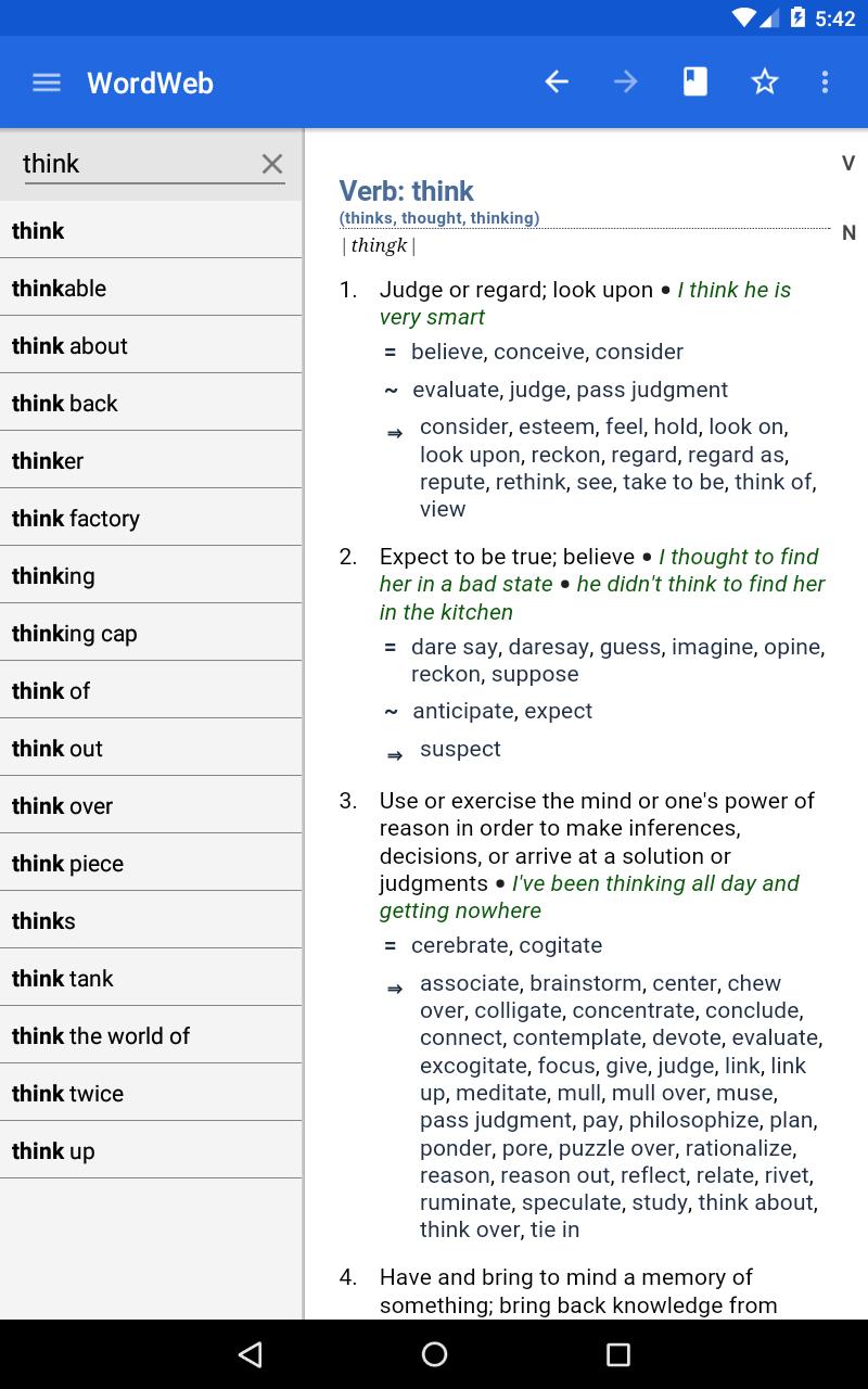 Dictionary - WordWeb 3.71 Screenshot 13