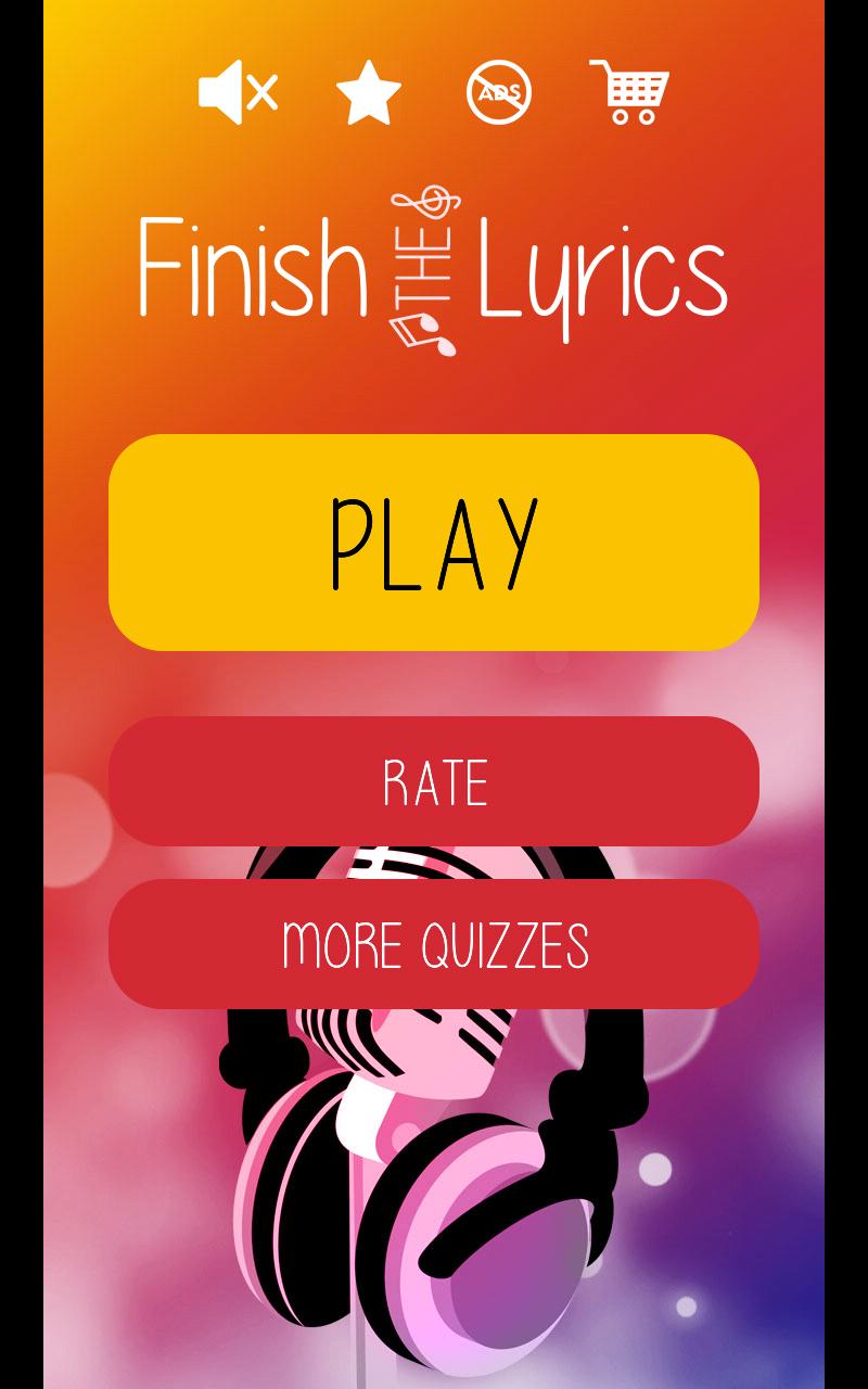 Finish The Lyrics Free Music Quiz App 3.0.2 Screenshot 11