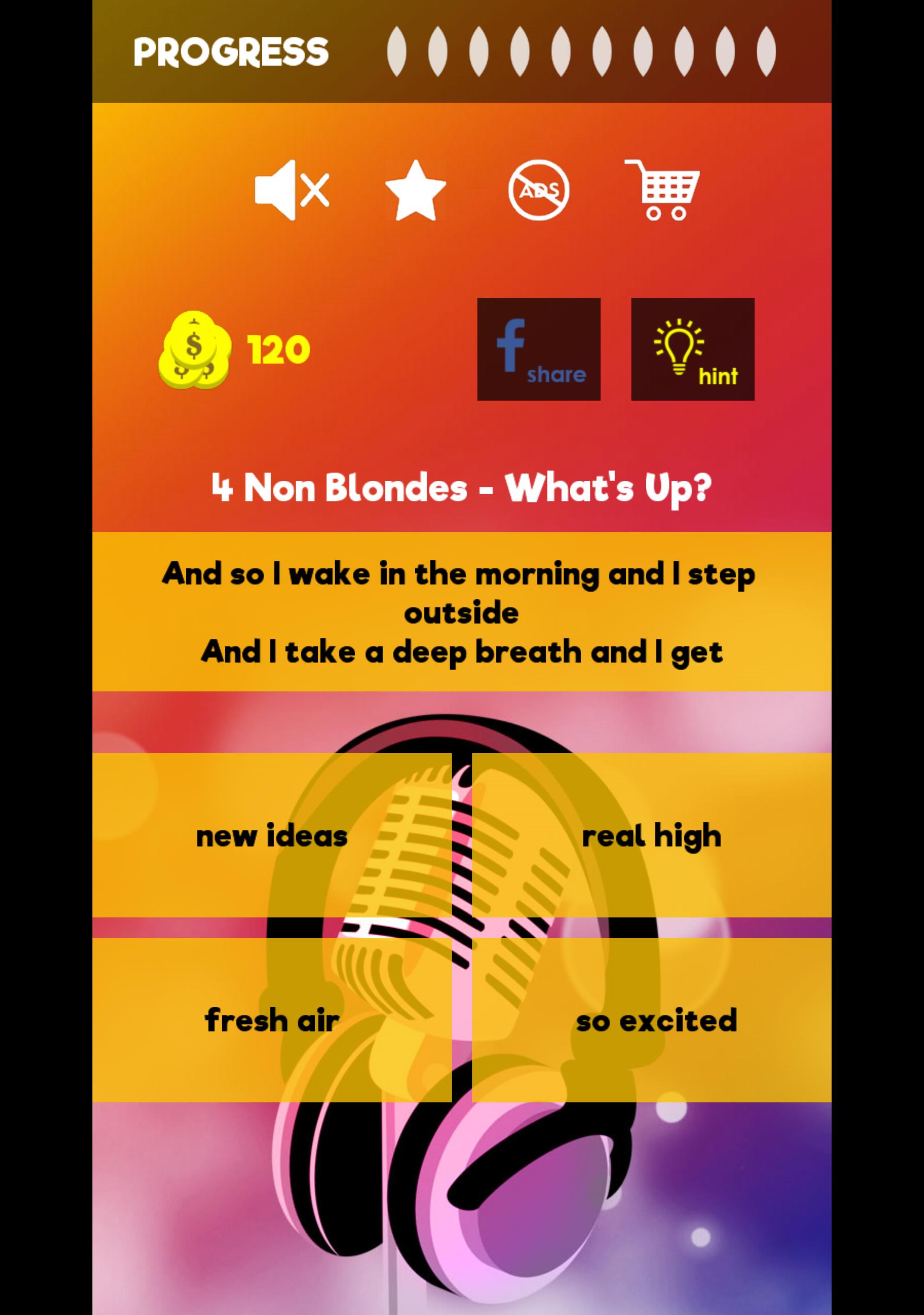 Finish The Lyrics Free Music Quiz App 3.0.2 Screenshot 8