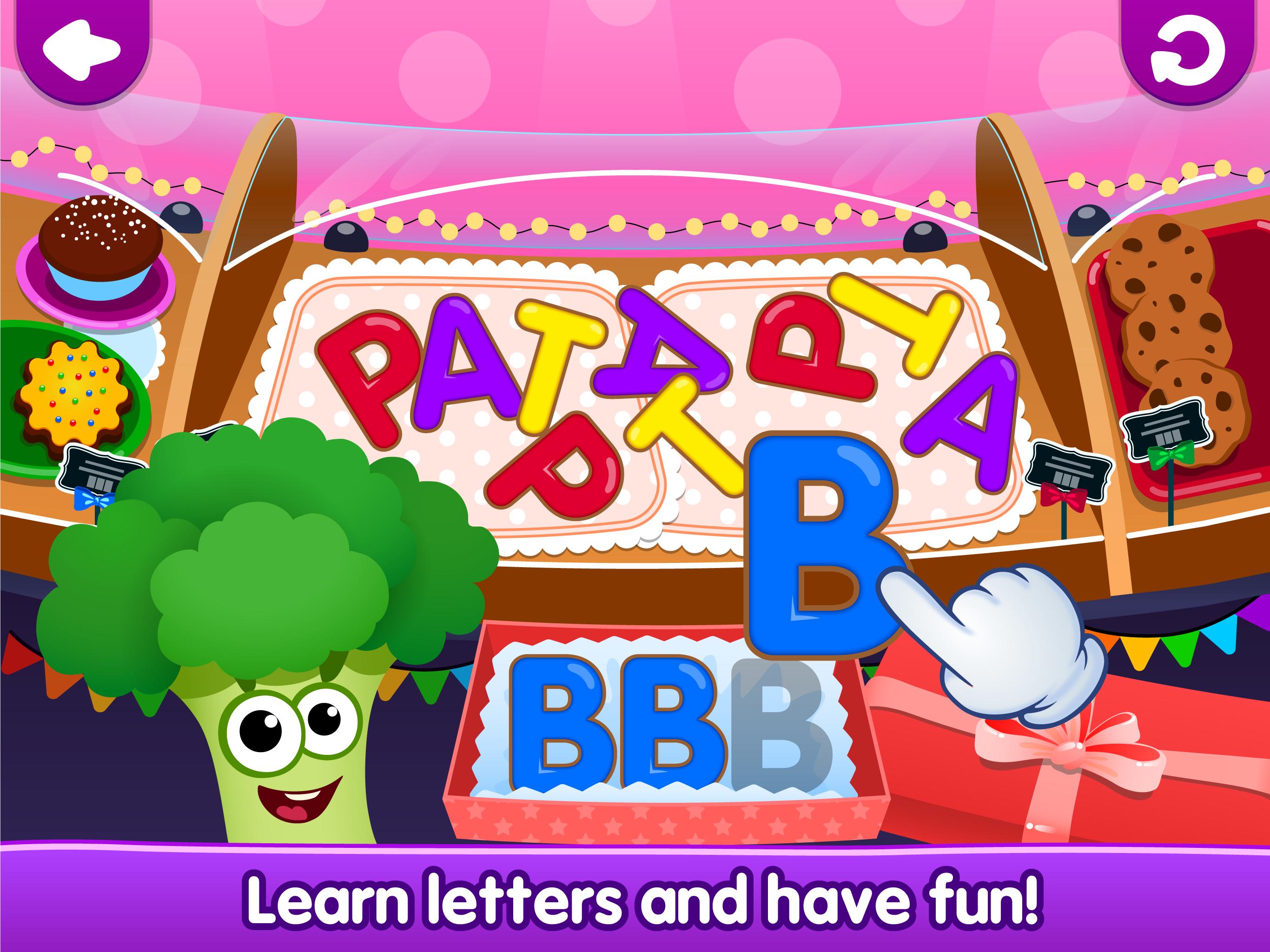 Funny Food!🥦learn ABC games for toddlers&babies📚 1.8.1.10 Screenshot 10