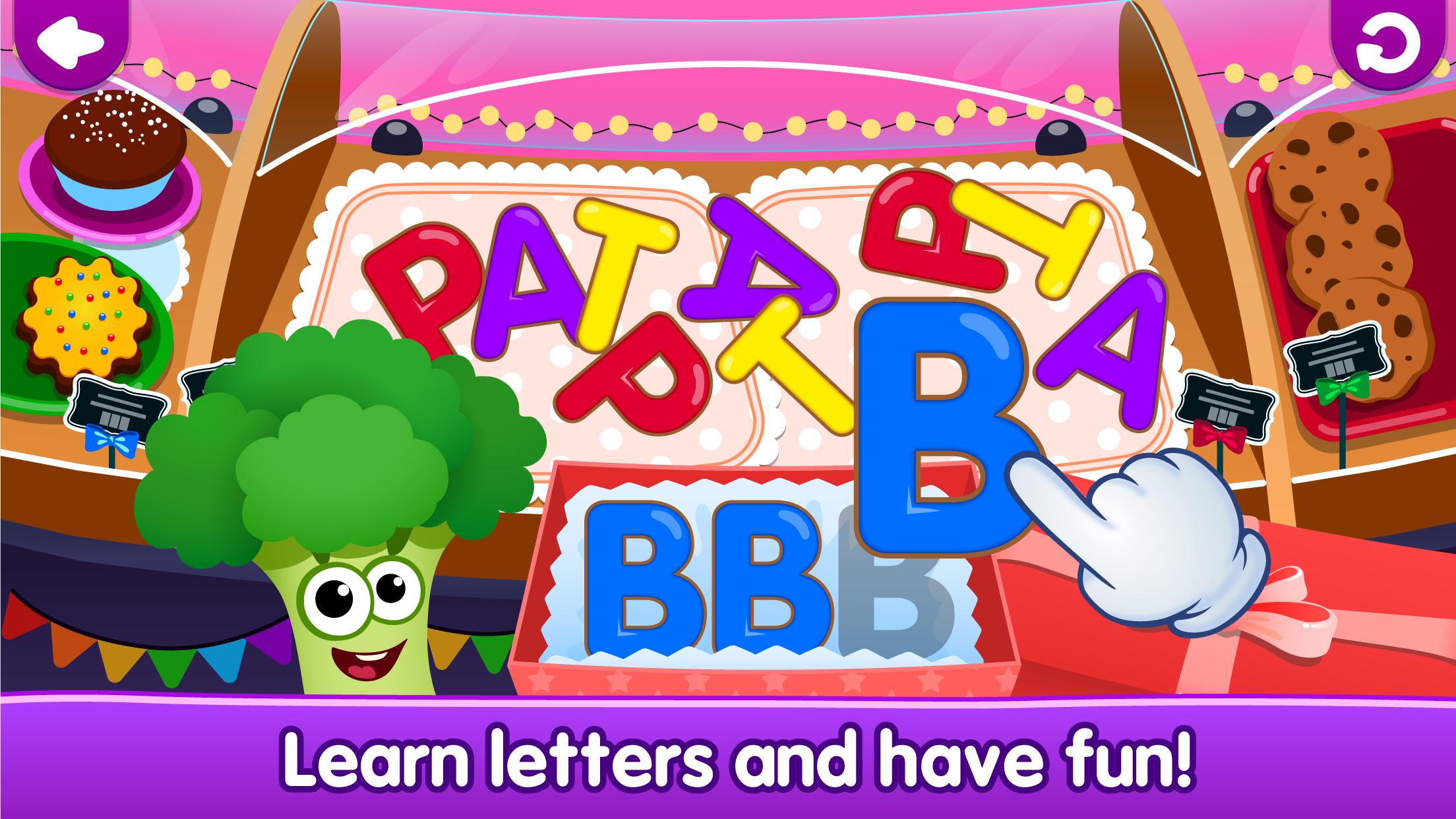 Funny Food!🥦learn ABC games for toddlers&babies📚 1.8.1.10 Screenshot 18