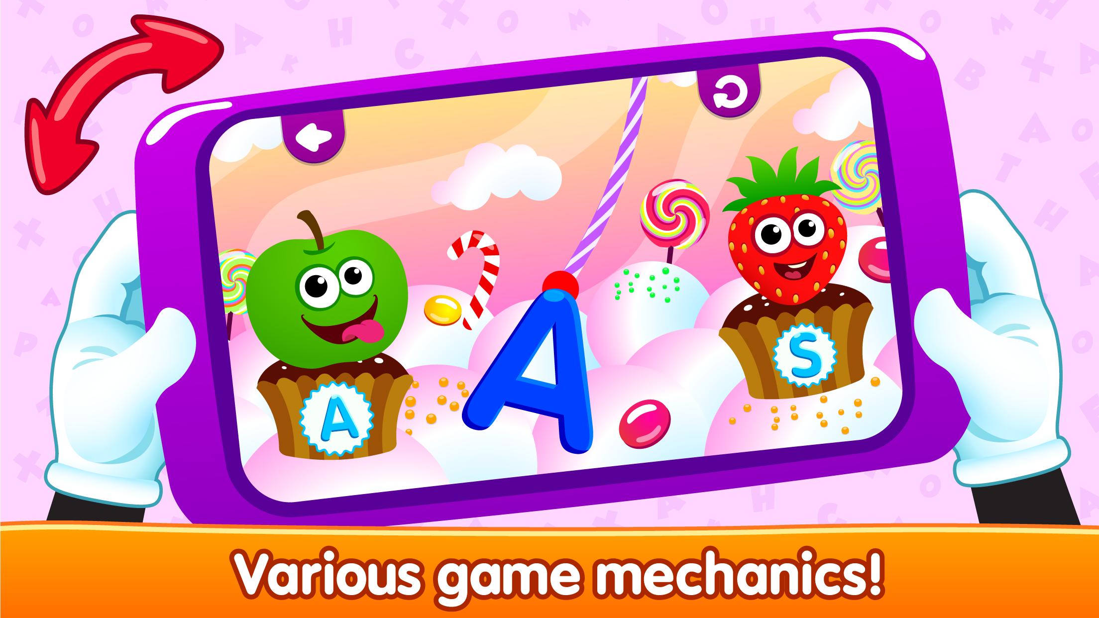 Funny Food!🥦learn ABC games for toddlers&babies📚 1.8.1.10 Screenshot 21