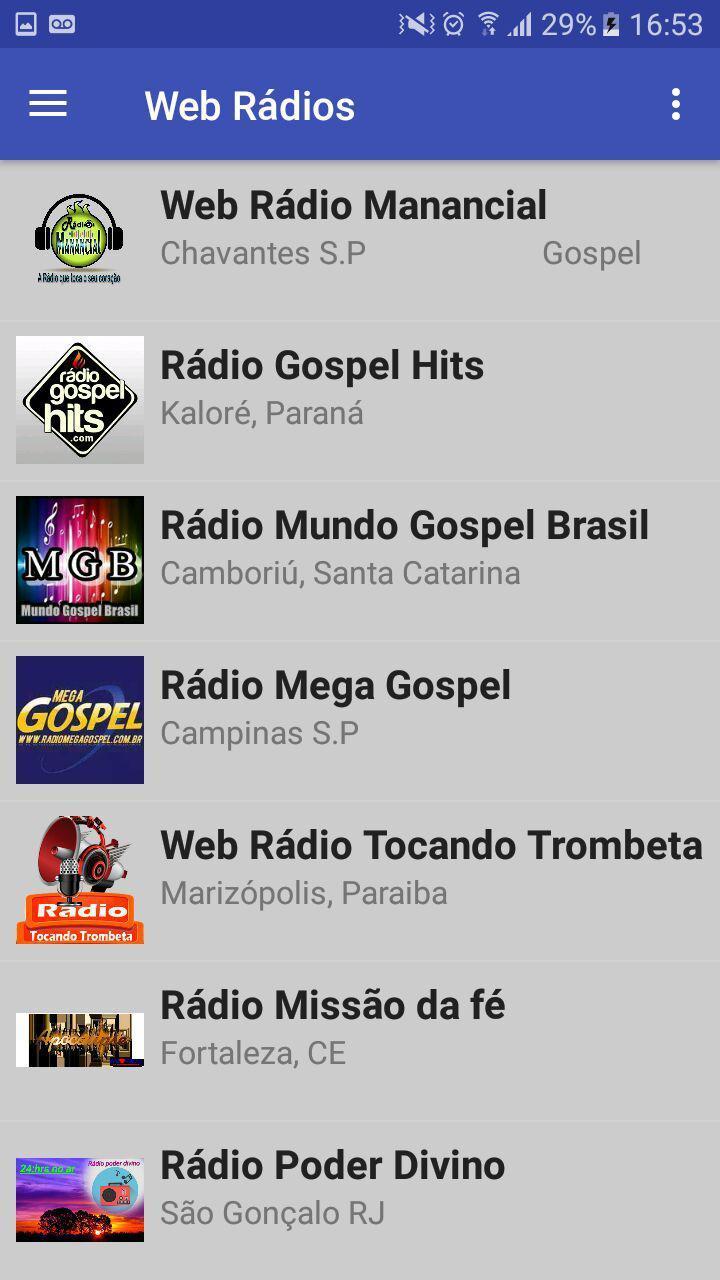 Web Rádios Top screenshot