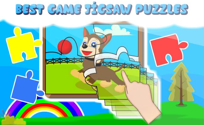 Kids Jigsaw Puzzle Animals  : Paw Little Bee 2.1.5 Screenshot 1
