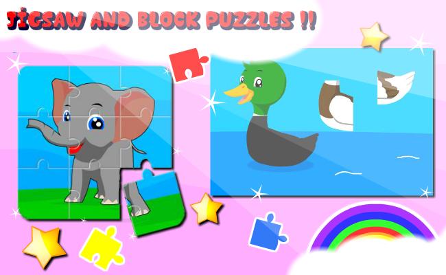 Kids Jigsaw Puzzle Animals  : Paw Little Bee 2.1.5 Screenshot 10