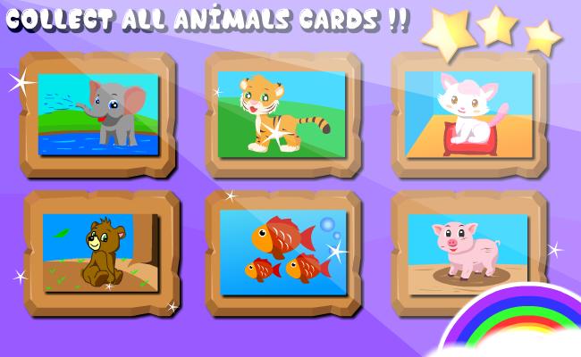 Kids Jigsaw Puzzle Animals  : Paw Little Bee 2.1.5 Screenshot 4