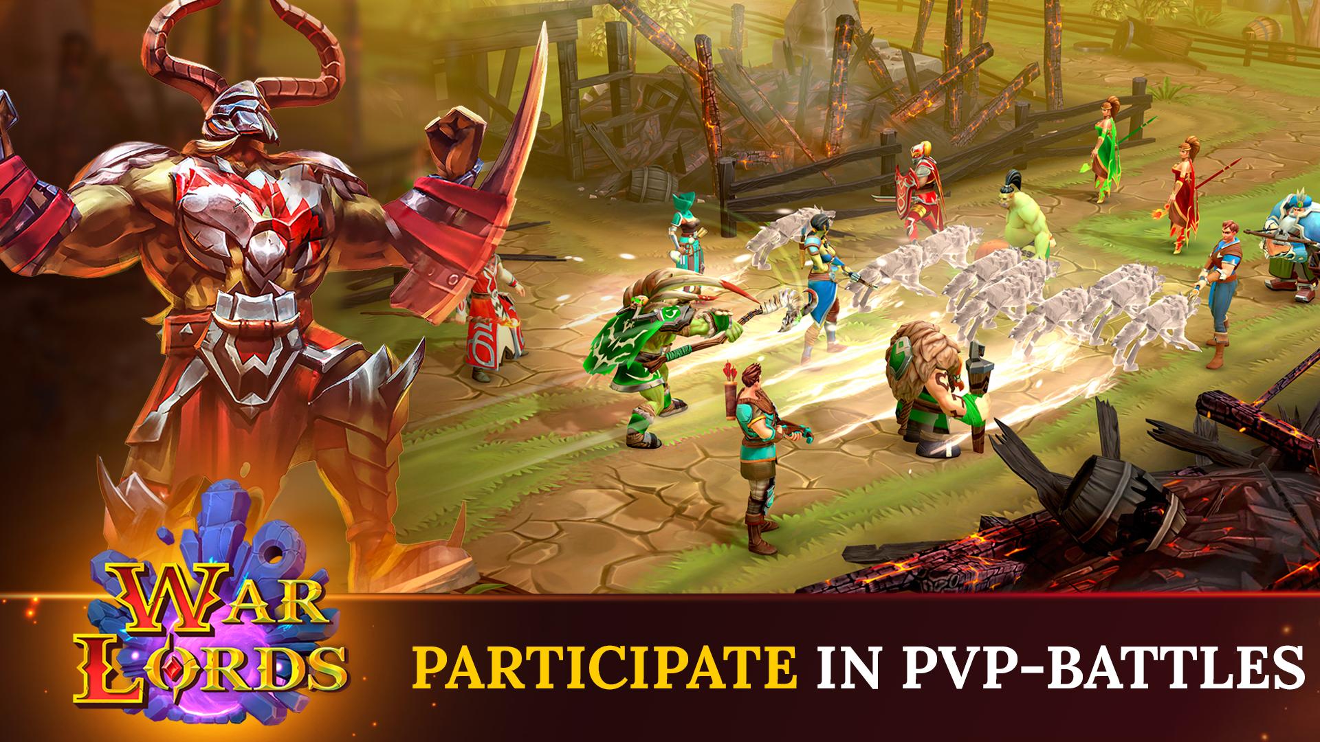 Warlords Turn Based RPG Games PVP & Role Playing 0.9.2 Screenshot 11