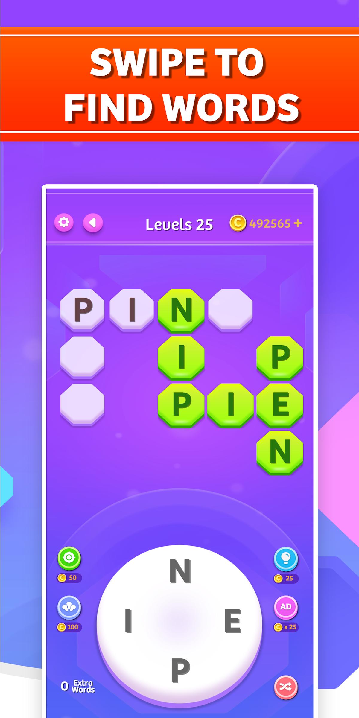 Words World Crossword & Word Puzzles 2.8 Screenshot 1