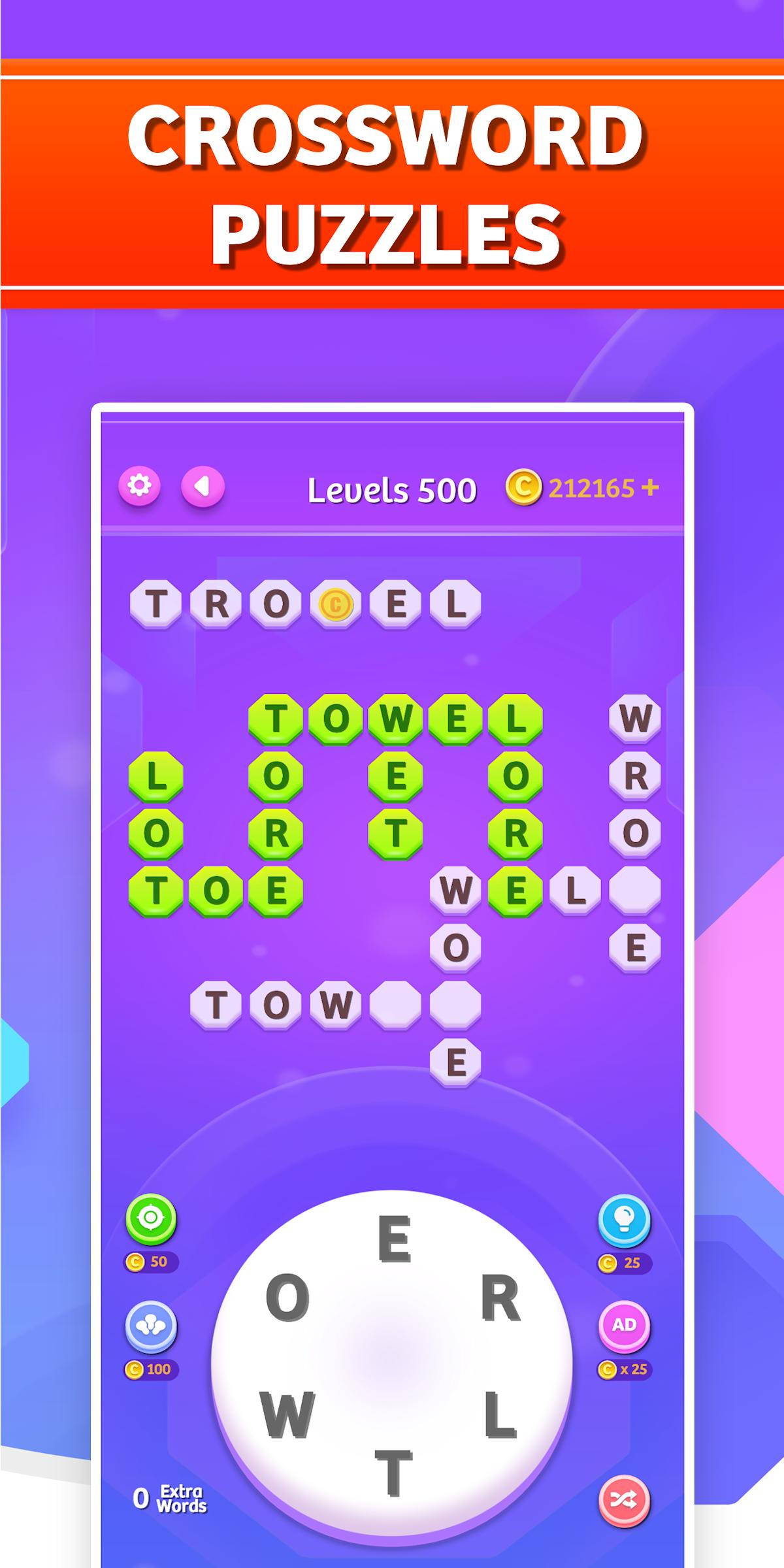 Words World Crossword & Word Puzzles 2.8 Screenshot 3