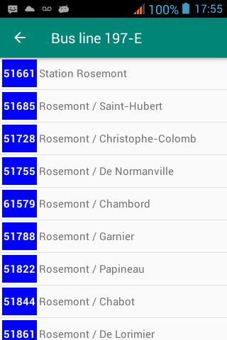 iTransit Montreal 1.1.16 Screenshot 3