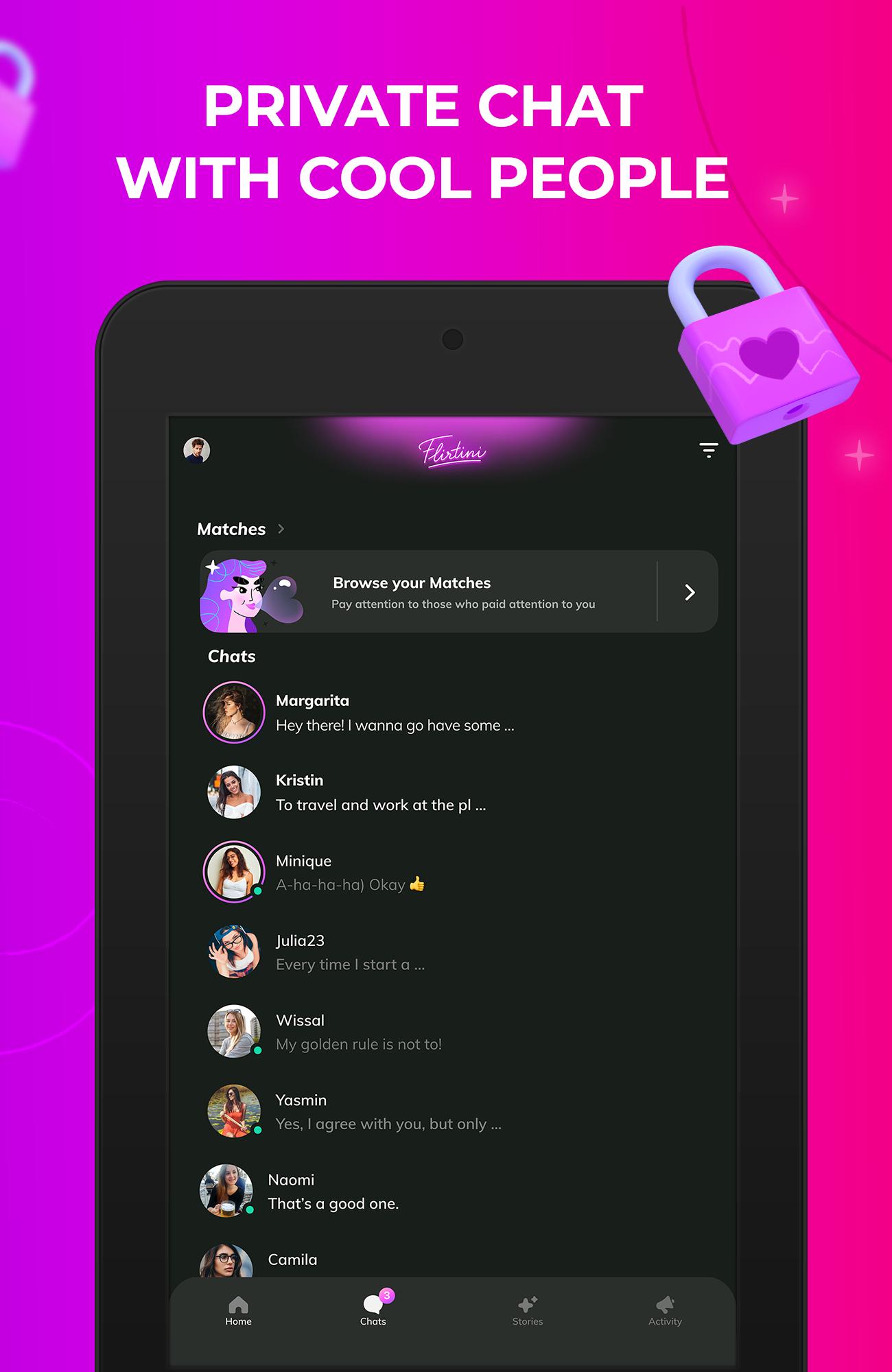 Flirtini Dating App to Meet New People & Chat 1.0.3 Screenshot 14