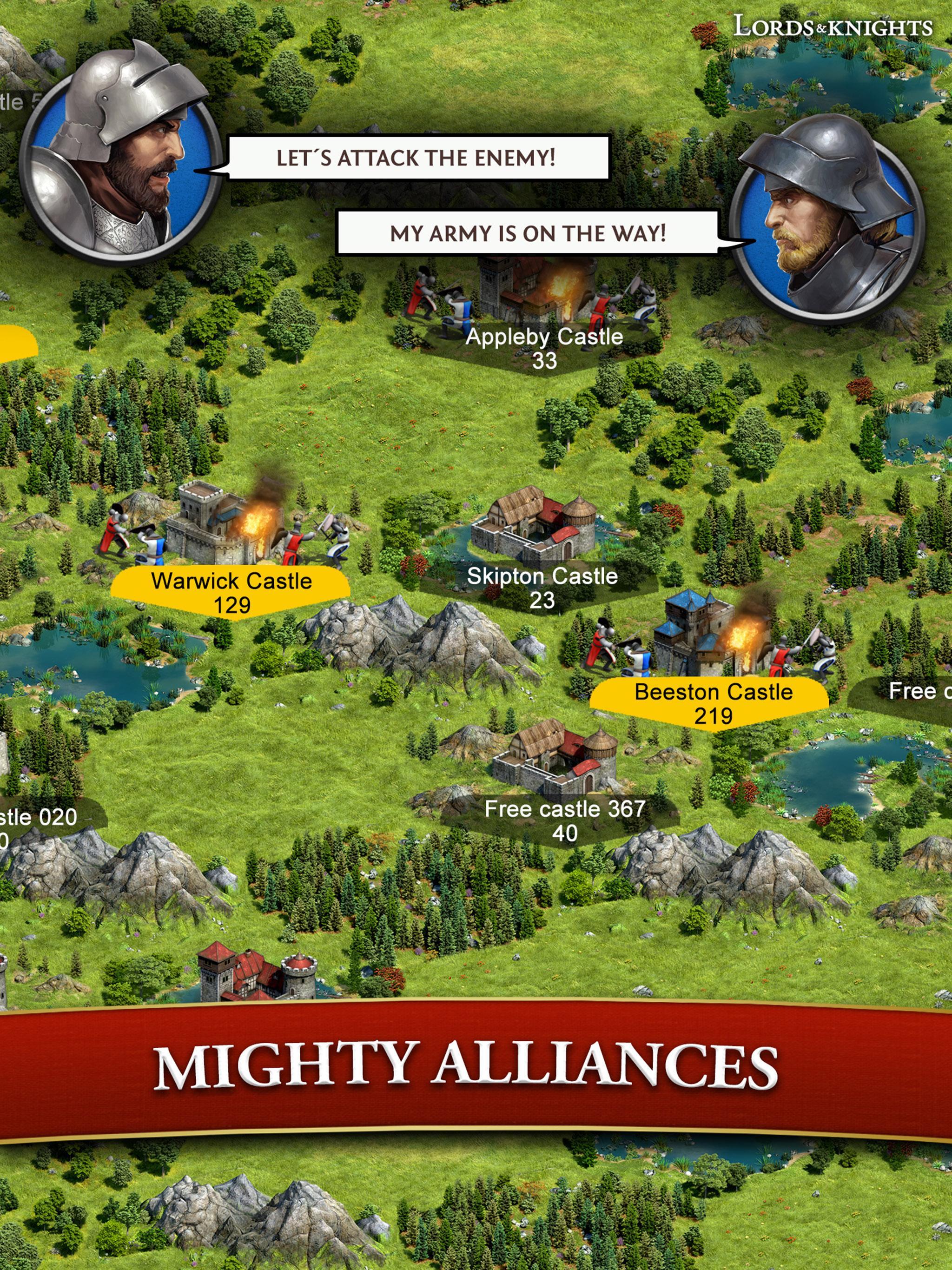 Lords & Knights Medieval Building Strategy MMO 9.1.1 Screenshot 15