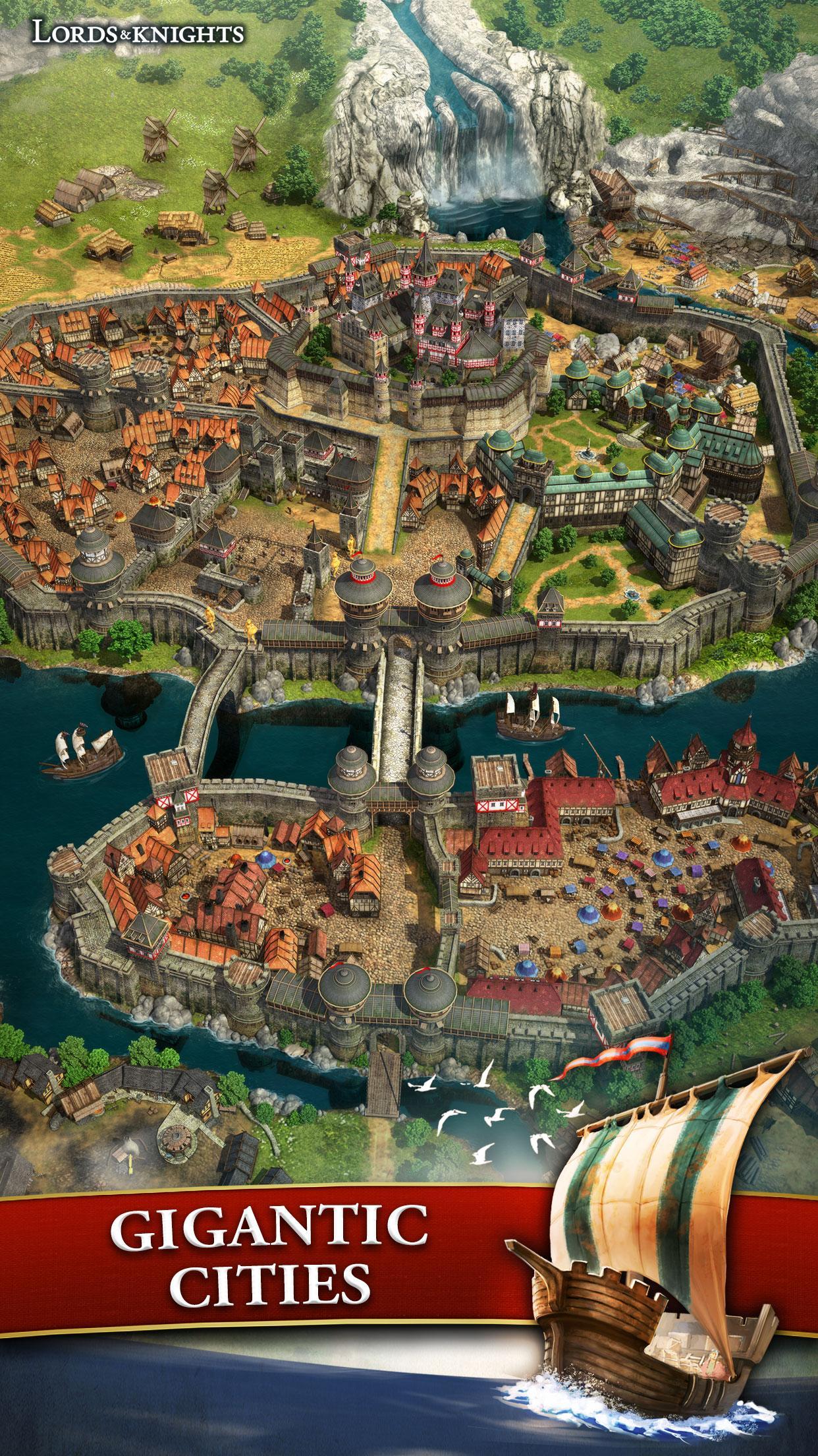 Lords & Knights Medieval Building Strategy MMO 9.1.1 Screenshot 4