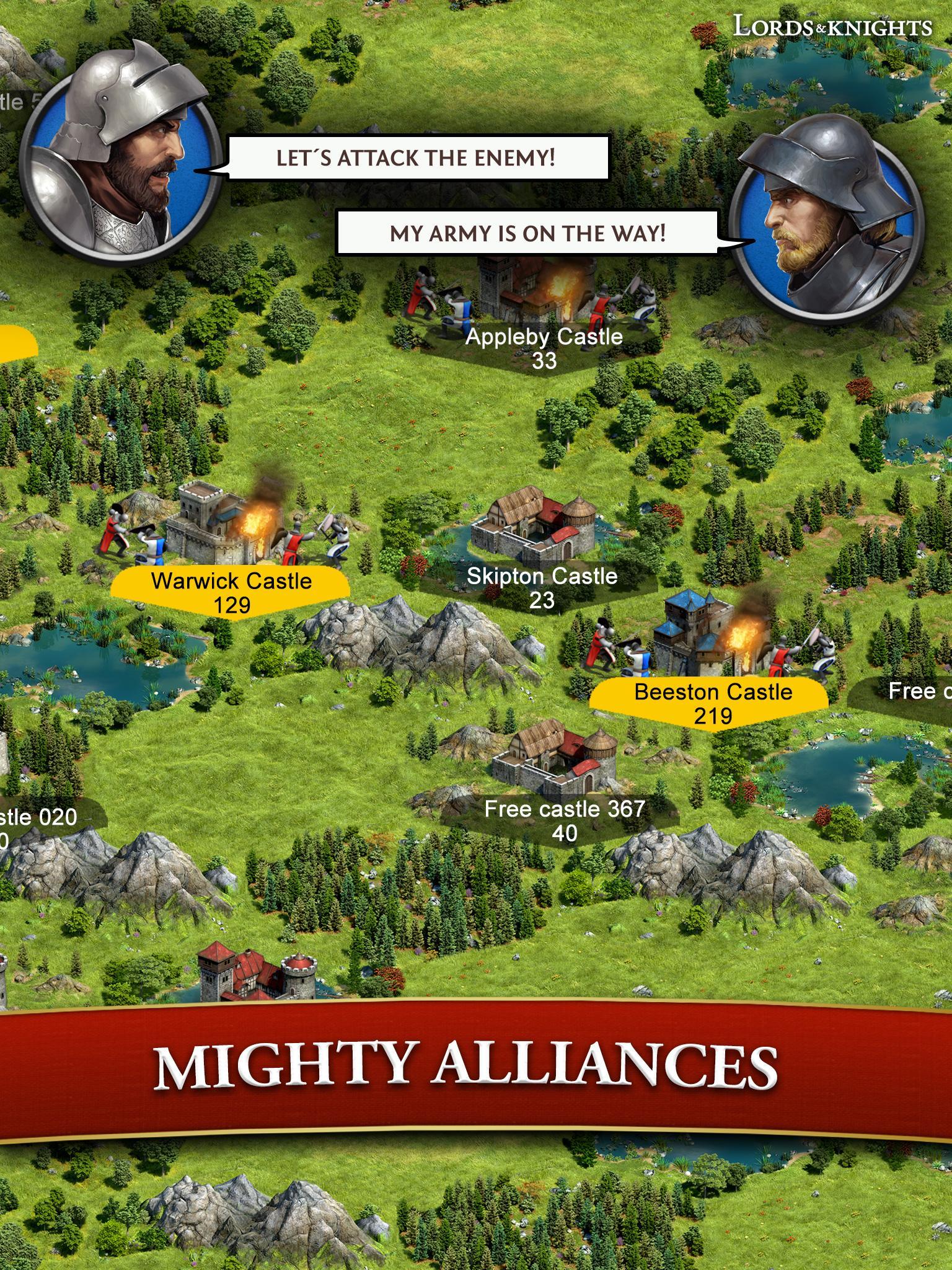 Lords & Knights Medieval Building Strategy MMO 9.1.1 Screenshot 9