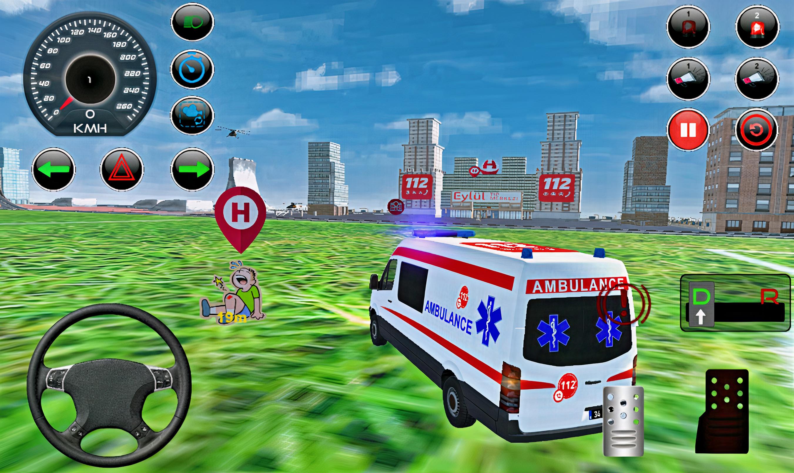 Real 112 Ambulance Car Game: Ambulance Games 2021 1.1 Screenshot 10
