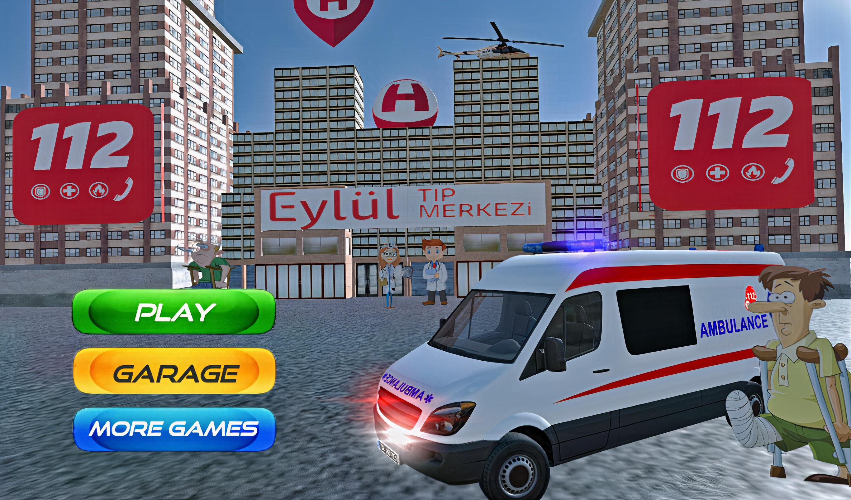 Real 112 Ambulance Car Game: Ambulance Games 2021 1.1 Screenshot 5