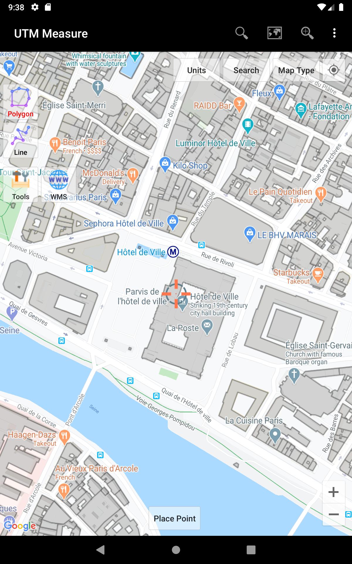UTM Measure GPS Field & Area Measurements 1.3.5 Screenshot 11