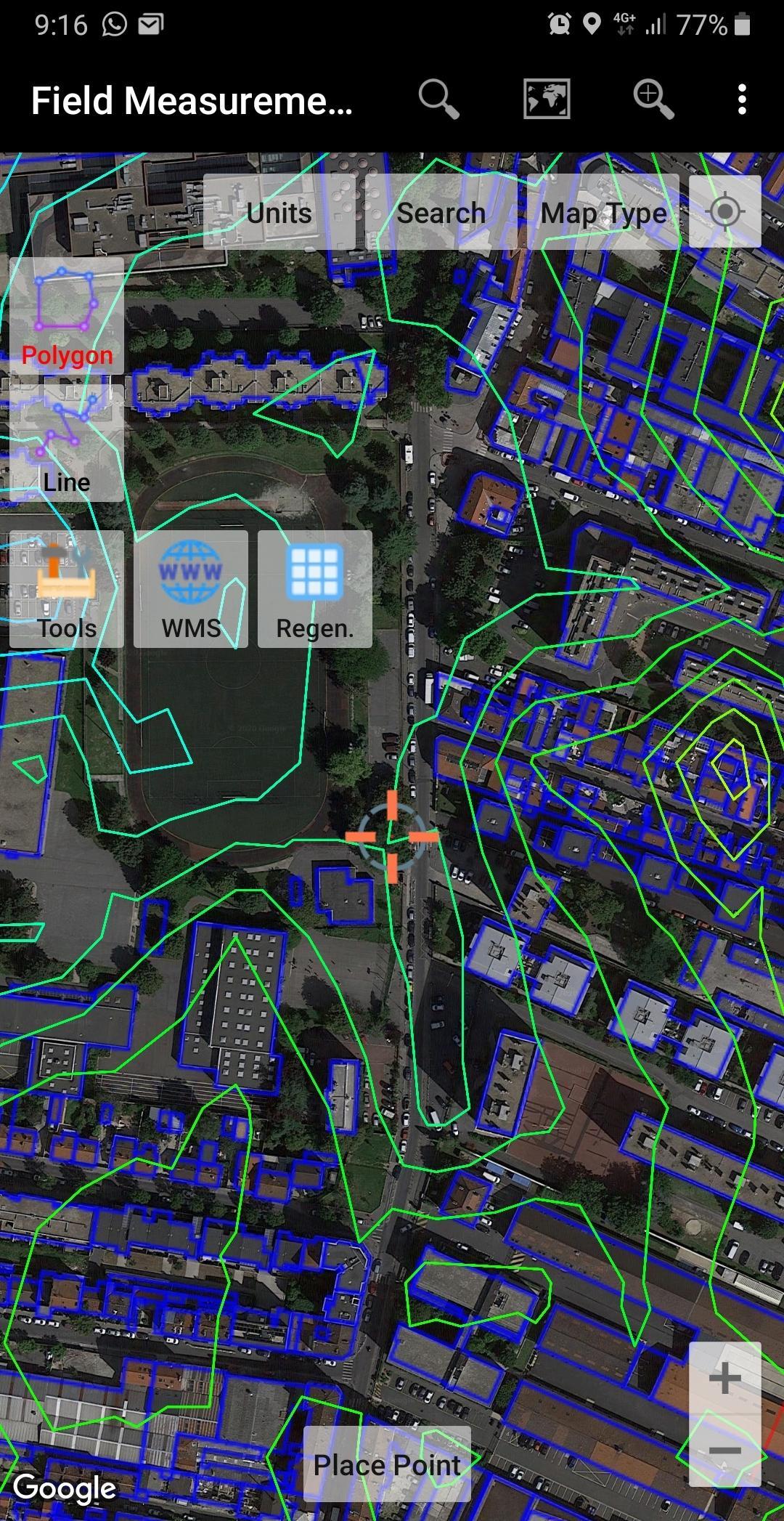 UTM Measure GPS Field & Area Measurements 1.3.5 Screenshot 2