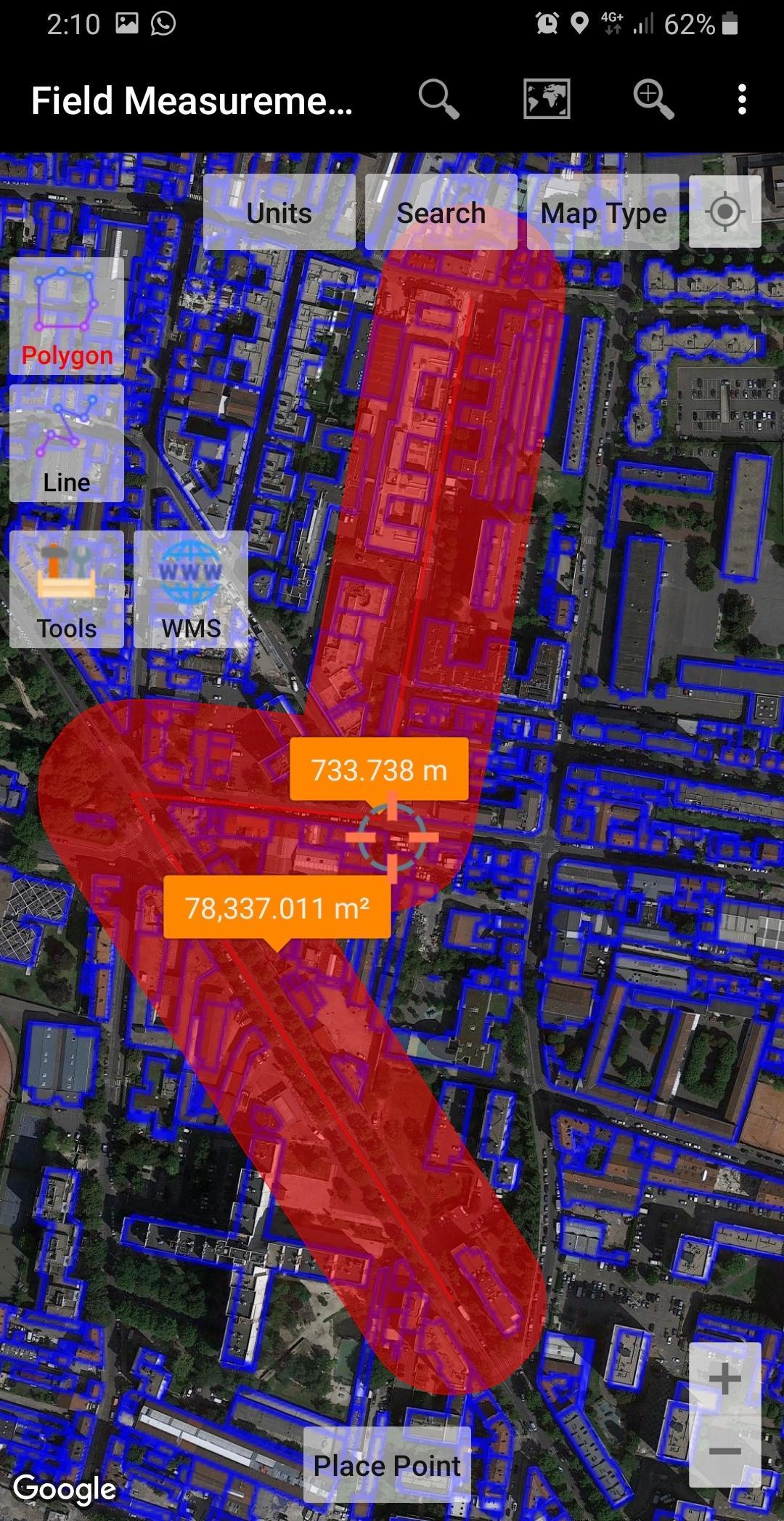 UTM Measure GPS Field & Area Measurements 1.3.5 Screenshot 7