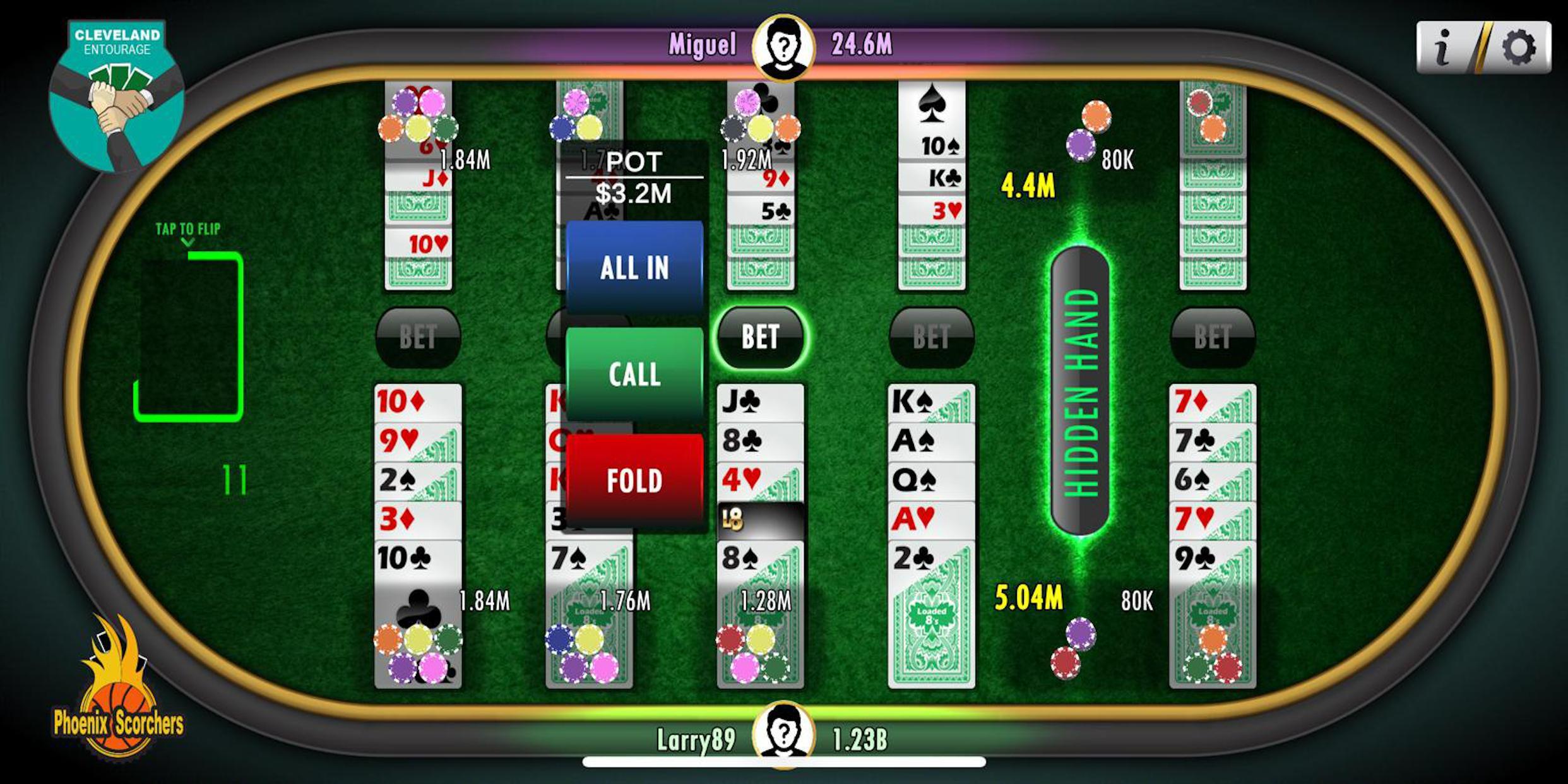 Loaded8s - Poker Wars 1.0.17 Screenshot 1