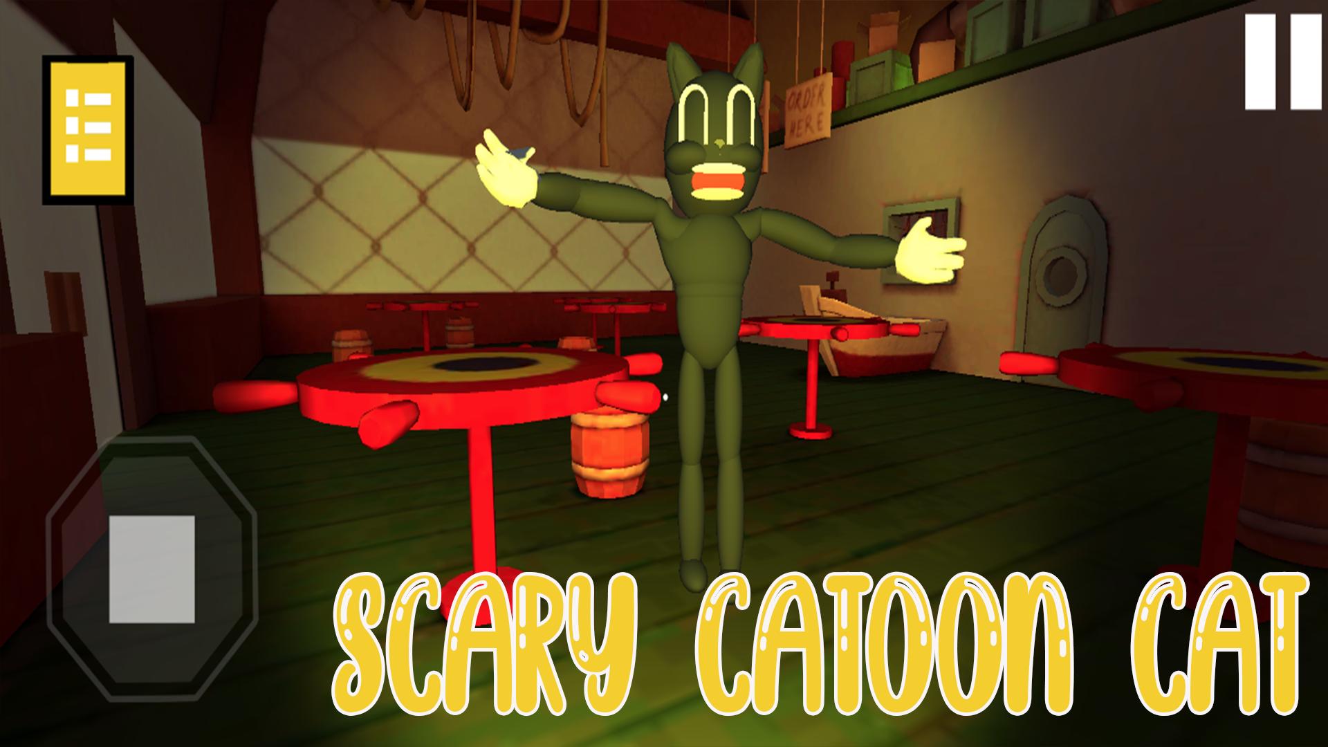 Scary Cartoon Cat Escape Game 1.0 Screenshot 1