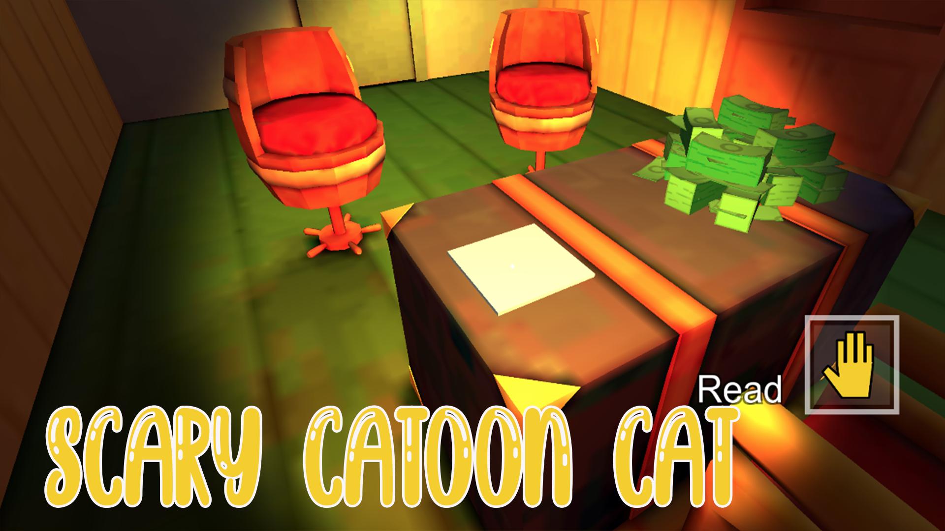 Scary Cartoon Cat Escape Game 1.0 Screenshot 2