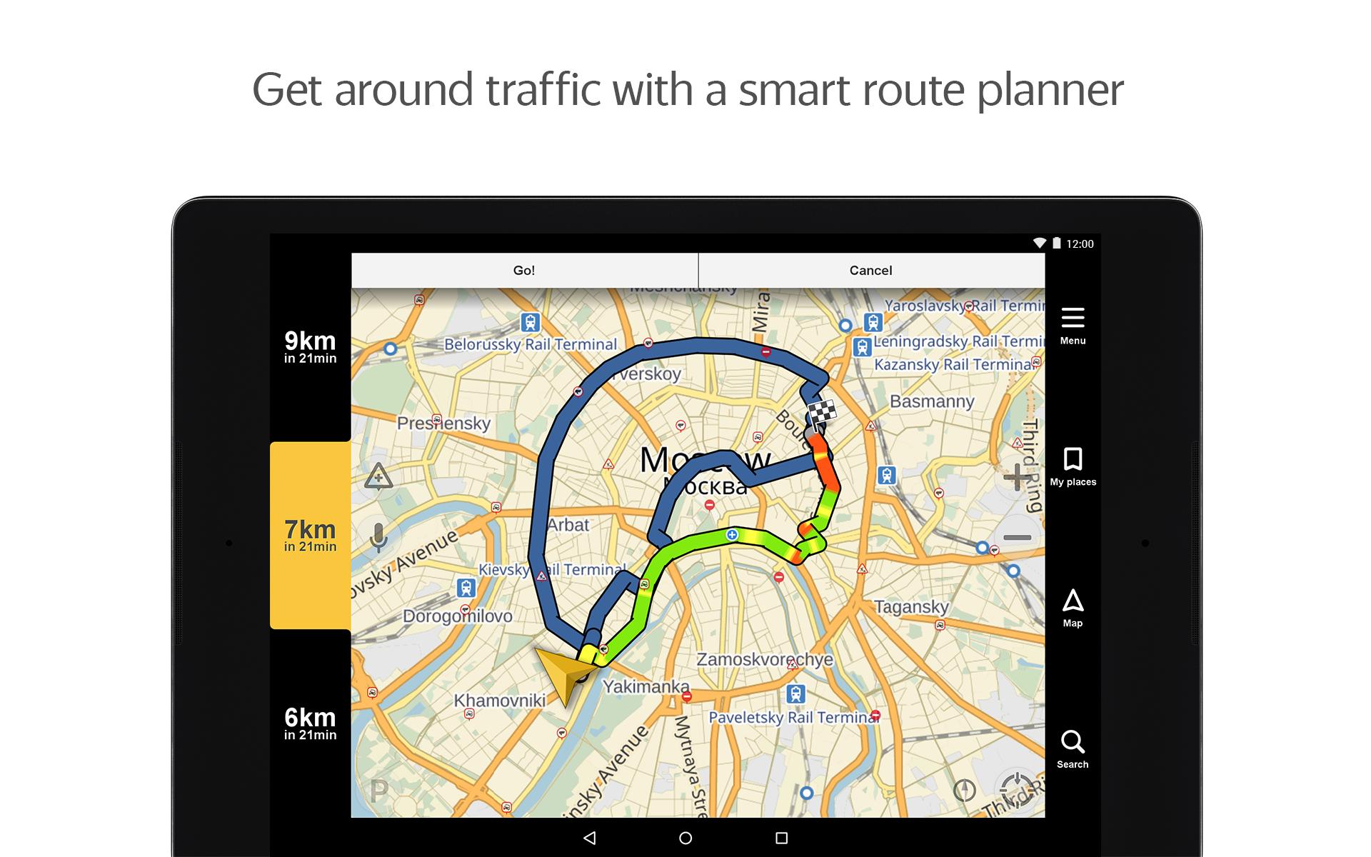 Yandex.Navigator 5.00 Screenshot 11