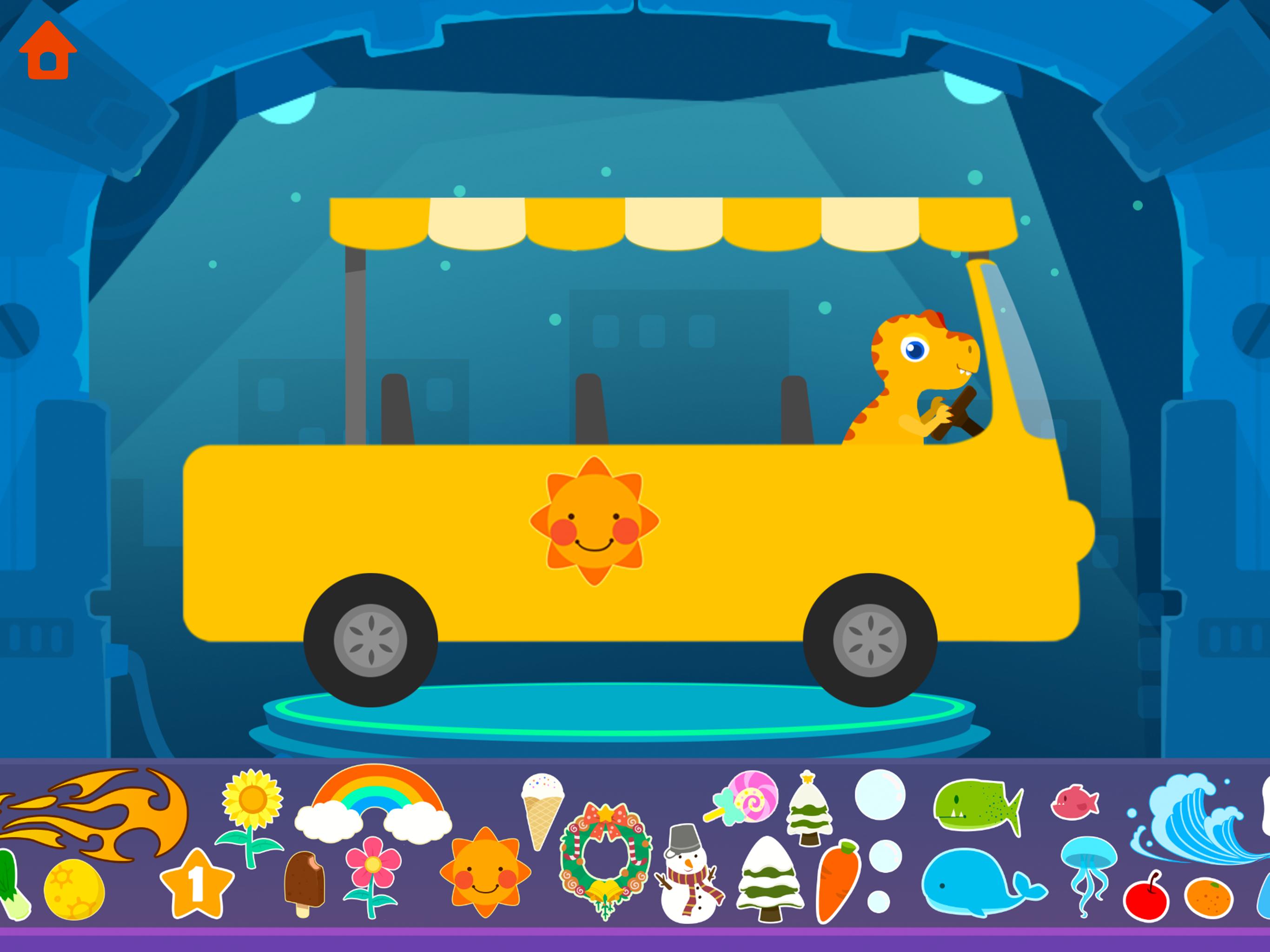 Dinosaur Bus - Create a Car! Games for kids 1.0.7 Screenshot 13