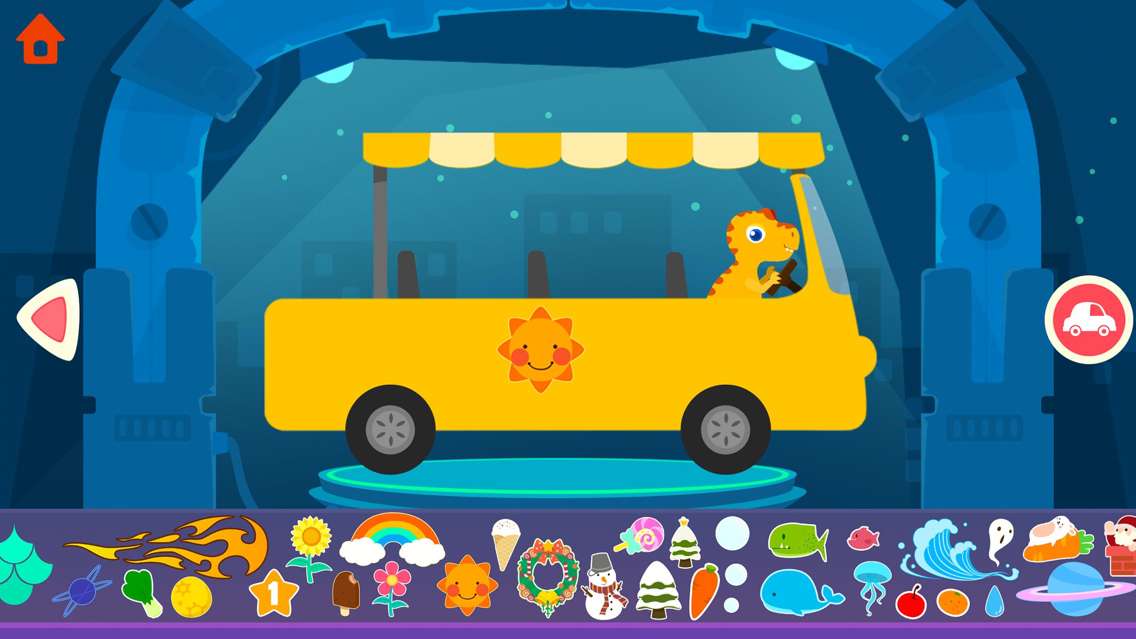 Dinosaur Bus - Create a Car! Games for kids 1.0.7 Screenshot 6