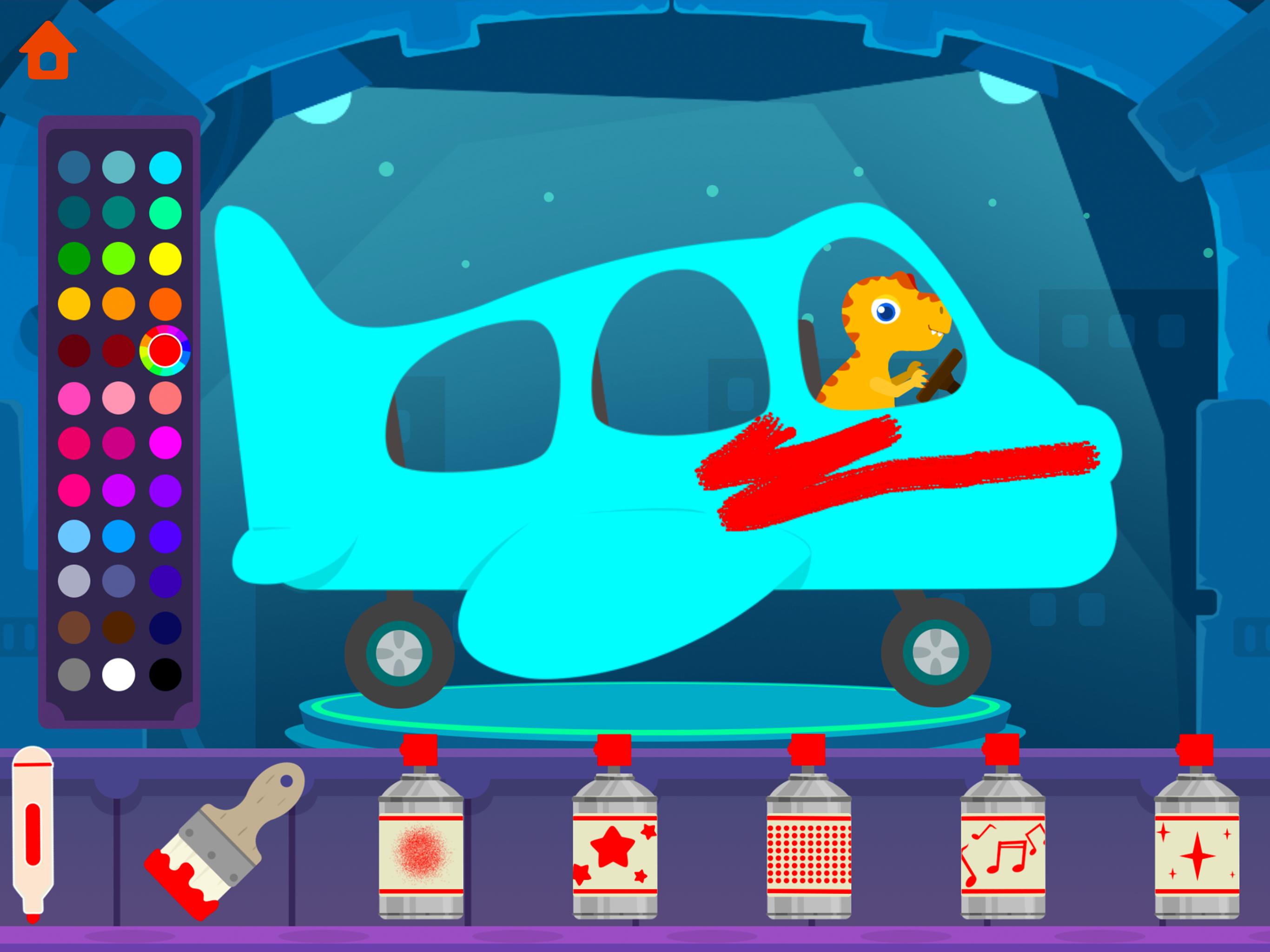 Dinosaur Bus - Create a Car! Games for kids 1.0.7 Screenshot 8