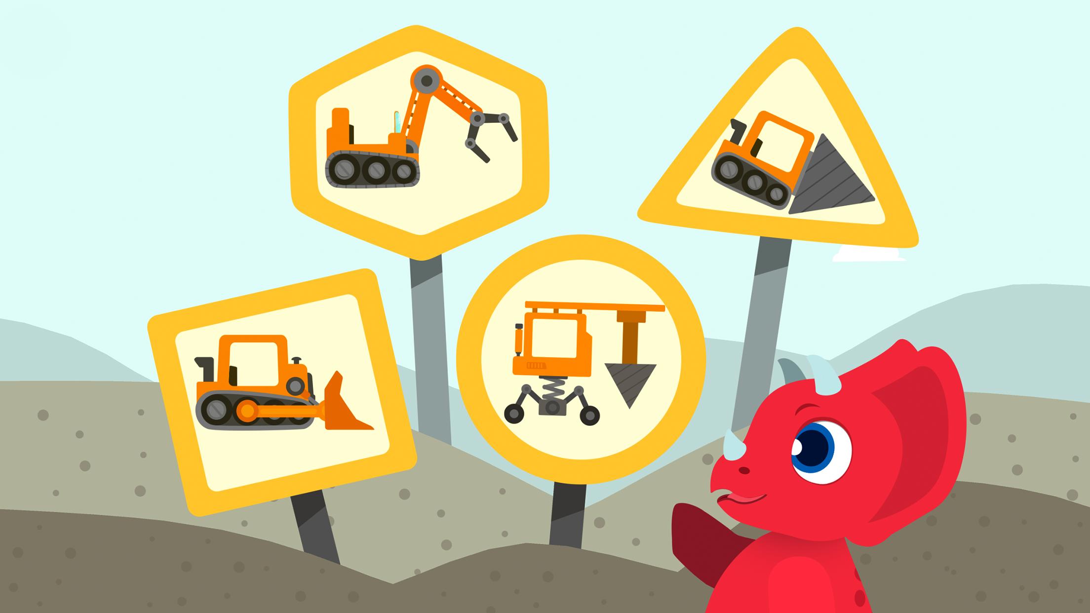 Dinosaur Digger 2 - Truck Games for kids 1.1.5 Screenshot 1