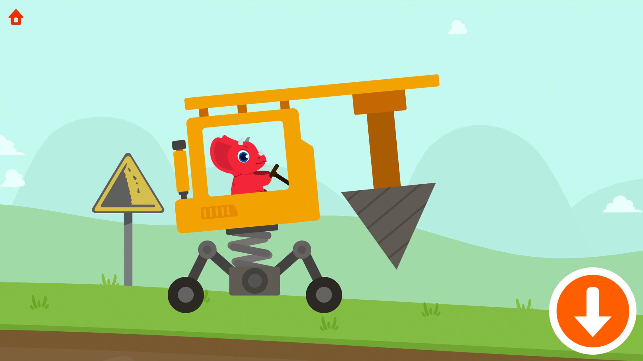 Dinosaur Digger 2 - Truck Games for kids 1.1.5 Screenshot 2
