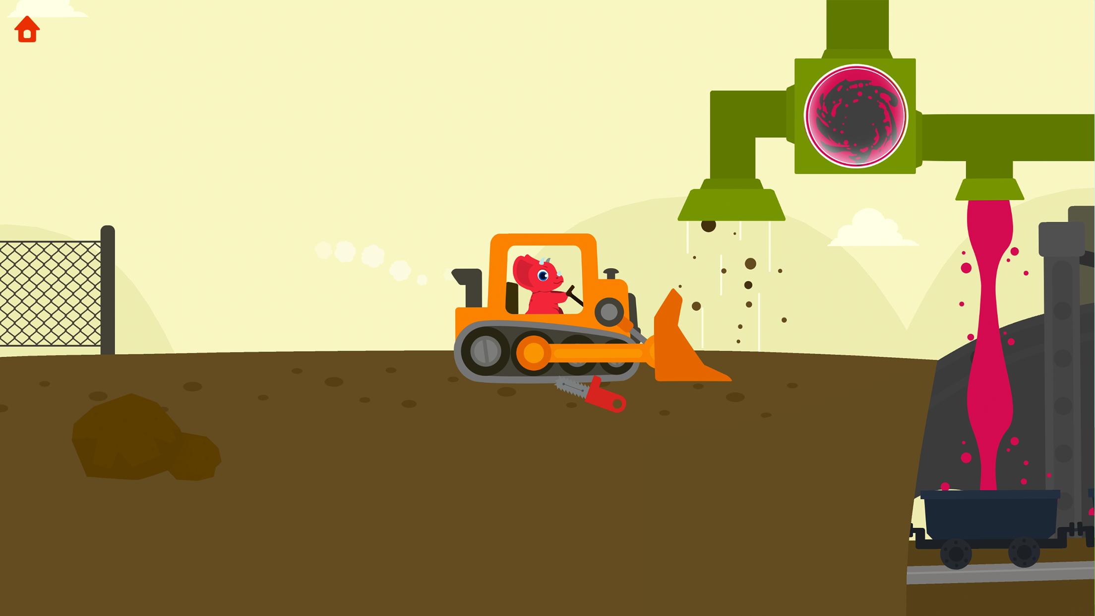 Dinosaur Digger 2 - Truck Games for kids 1.1.5 Screenshot 4