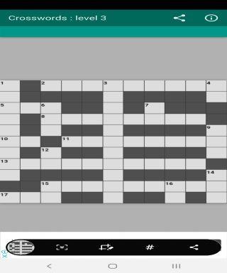 crosswords offline 1.2 Screenshot 3