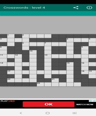 crosswords offline 1.2 Screenshot 4