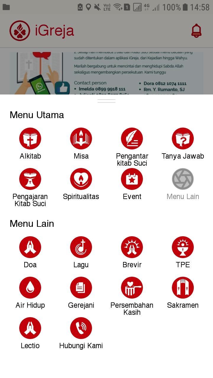 iGreja Indonesia 6.4 Screenshot 2