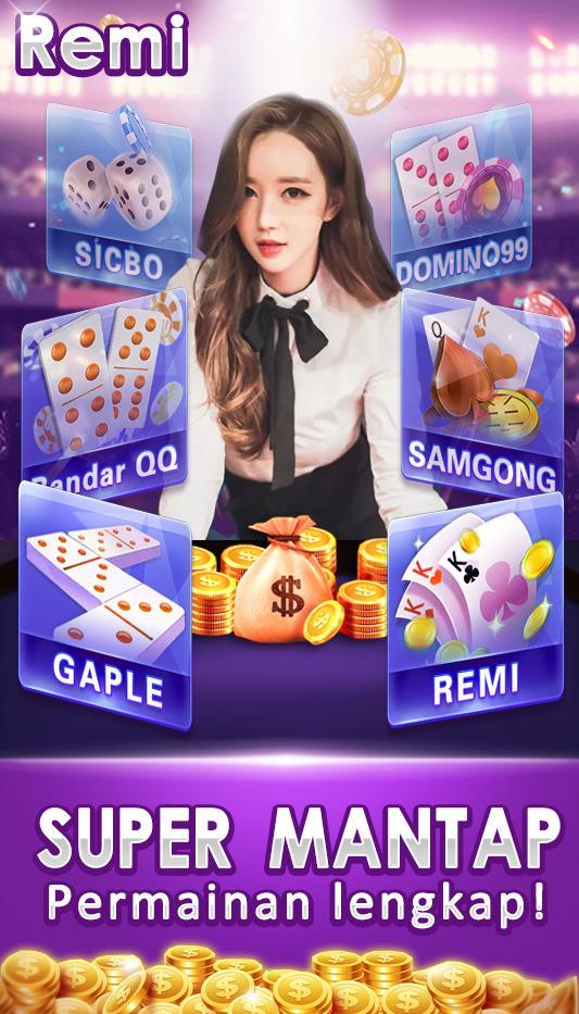 remi joker poker capsa susun Domino qq gaple pulsa 1.4.3 Screenshot 3