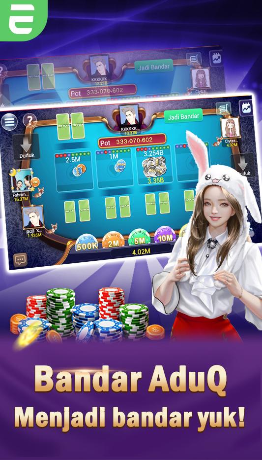 samgong samkong indo domino  gaple Adu Q  poker 1.4.8 Screenshot 1