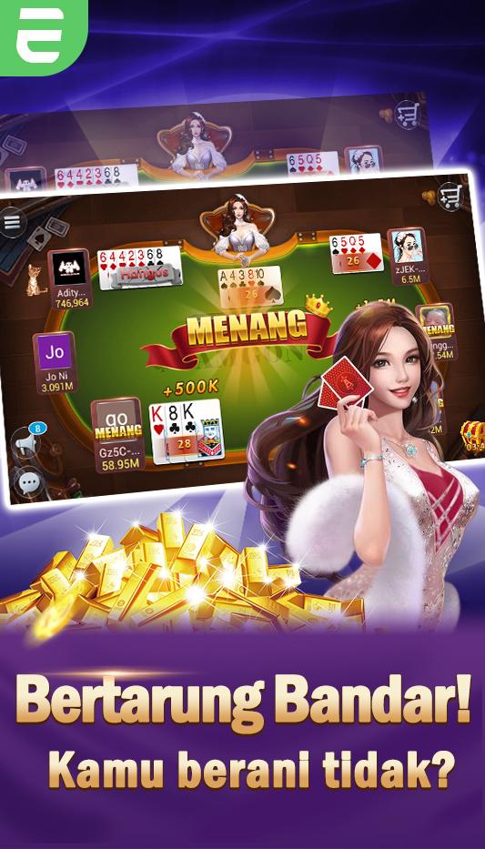 samgong samkong indo domino  gaple Adu Q  poker 1.4.8 Screenshot 4