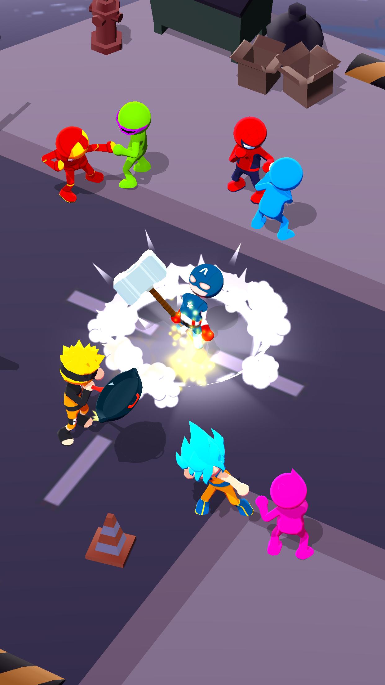 3D Stickman Master - Street Gangs Fight 0.1.7 Screenshot 4