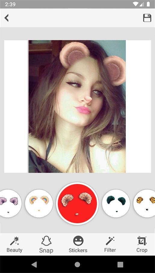 Sweet Snap Face Camera - Live Filter Selfie Edit 1.1 Screenshot 3