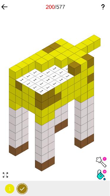 NuriBlock 3D Pixel Art : Build by Number 1.4.1 Screenshot 2
