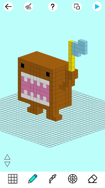 NuriBlock 3D Pixel Art : Build by Number 1.4.1 Screenshot 3