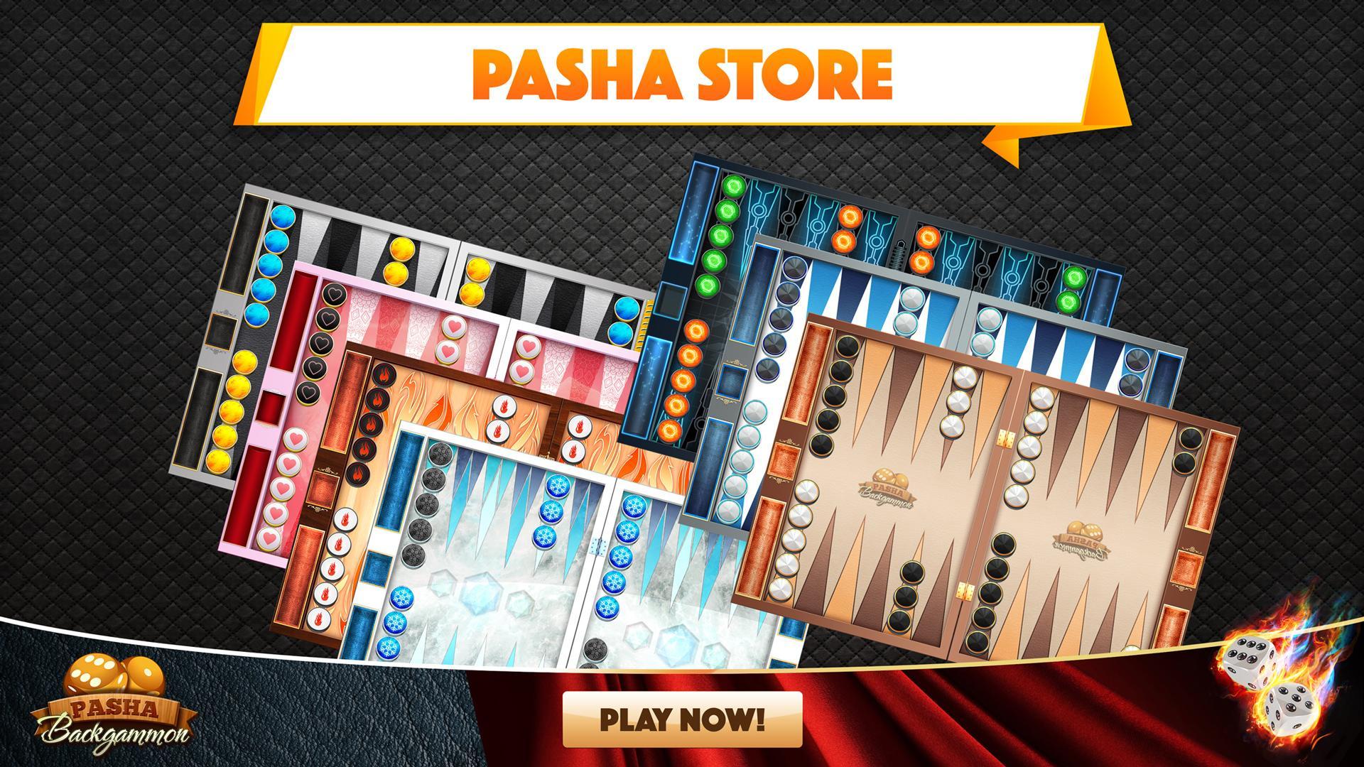 Backgammon Pasha Free online dice and table game 0.1.350 Screenshot 12