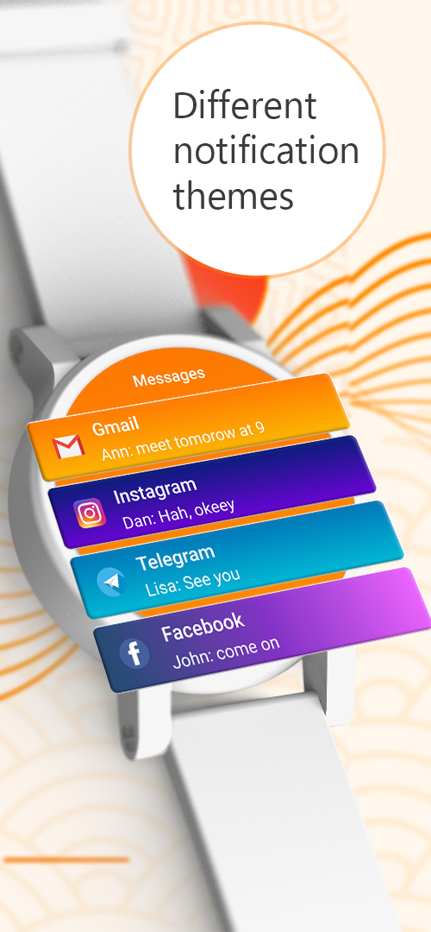 Smart watch app: bt notifier app 14.0 Screenshot 4