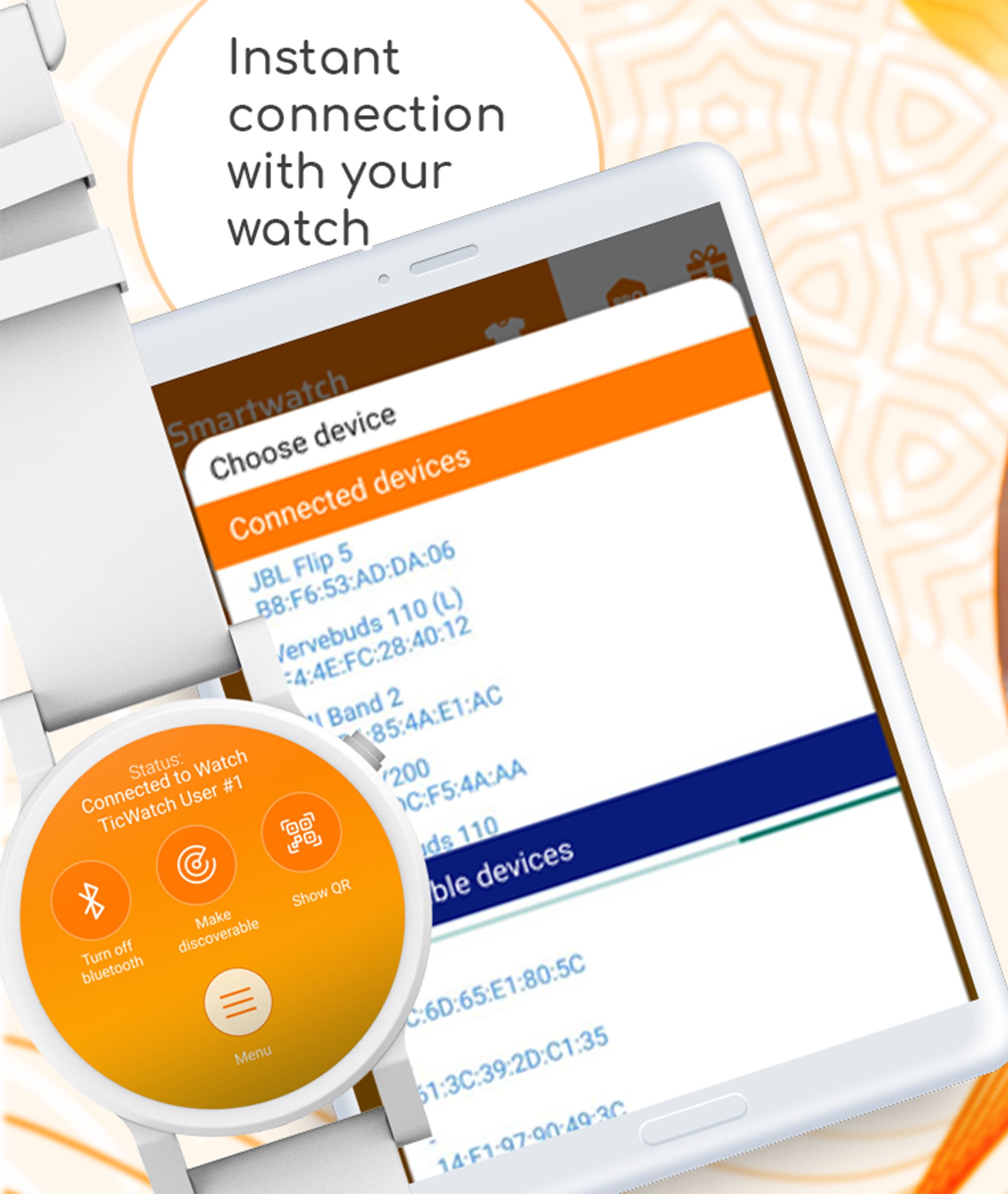Smart watch app: bt notifier app 14.0 Screenshot 8
