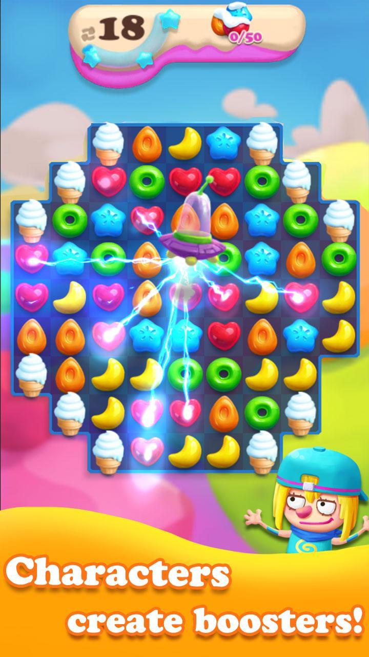 Crazy Candy Bomb Sweet match 3 game 4.5.7 Screenshot 6