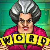 Scary Teacher Addictive Word Game app icon