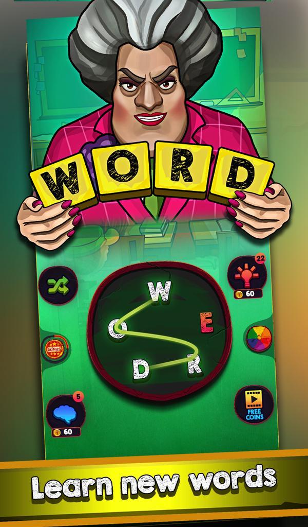 Scary Teacher Addictive Word Game 2.1 Screenshot 11